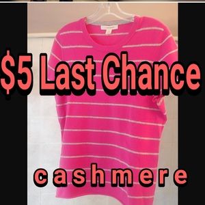 double cashmere preppy sweater XL